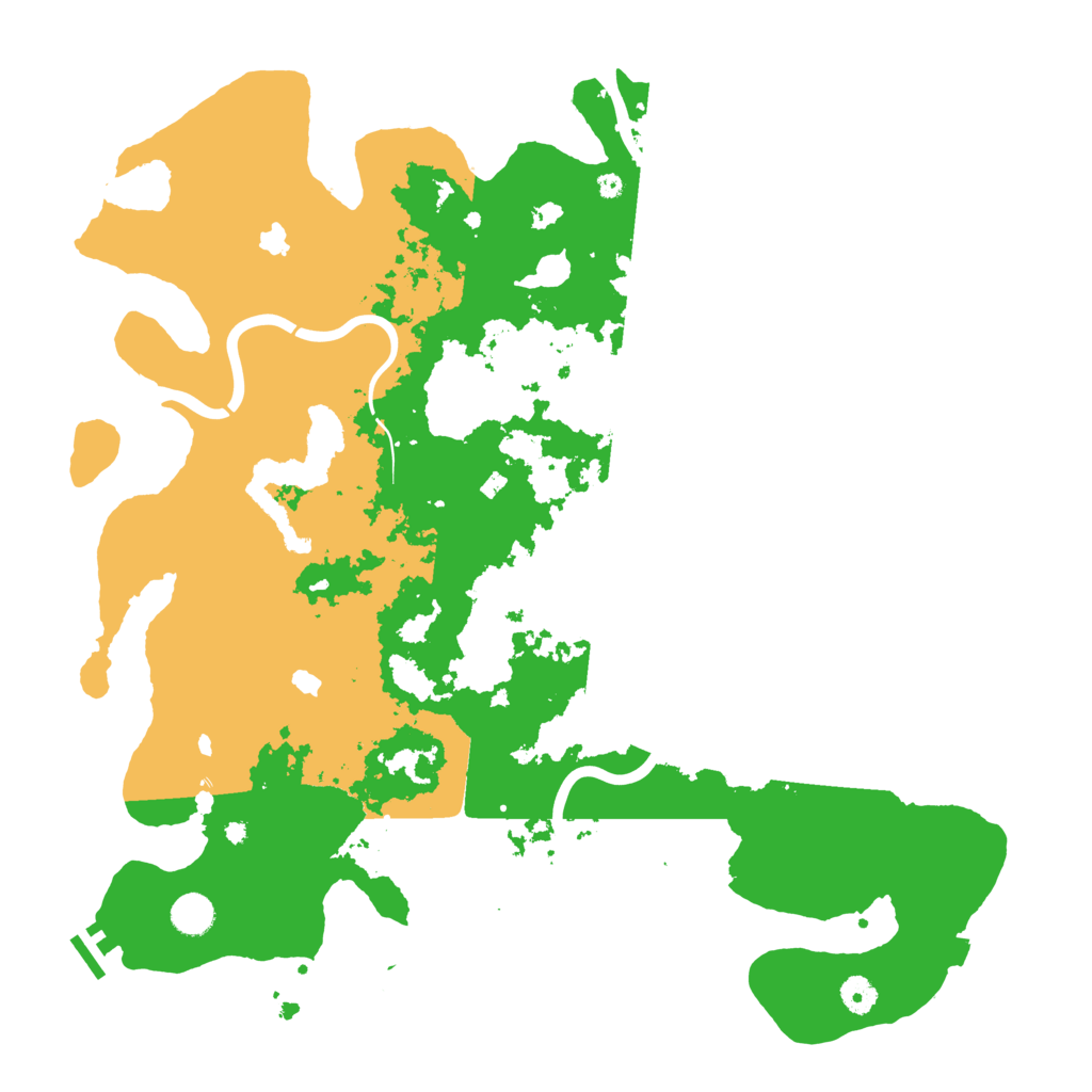 Biome Rust Map: Procedural Map, Size: 4500, Seed: 1467843