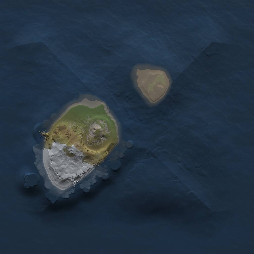 Rust Map: Procedural Map, Size: 1212, Seed: 1212, 1 Monuments