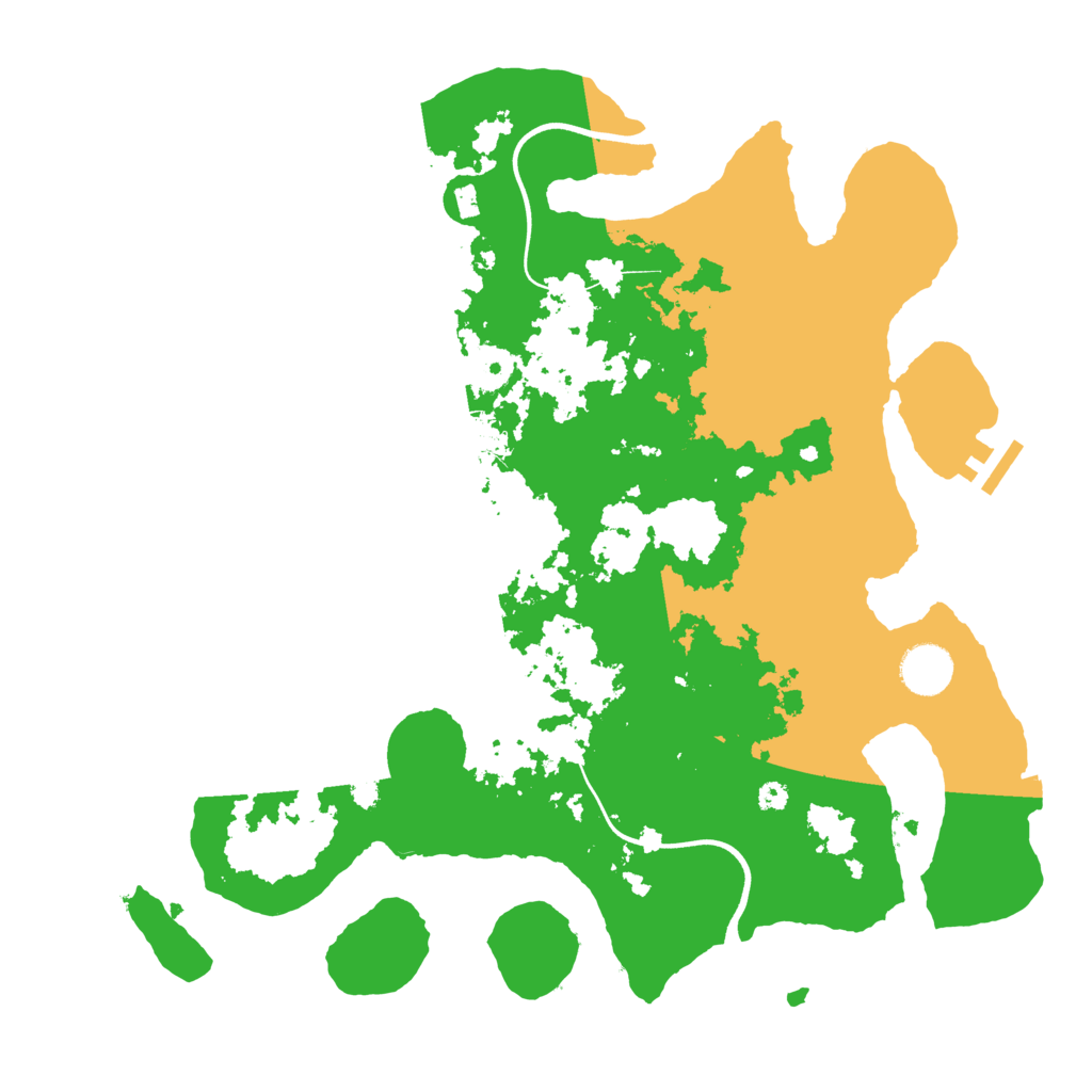 Biome Rust Map: Procedural Map, Size: 3700, Seed: 1717720638