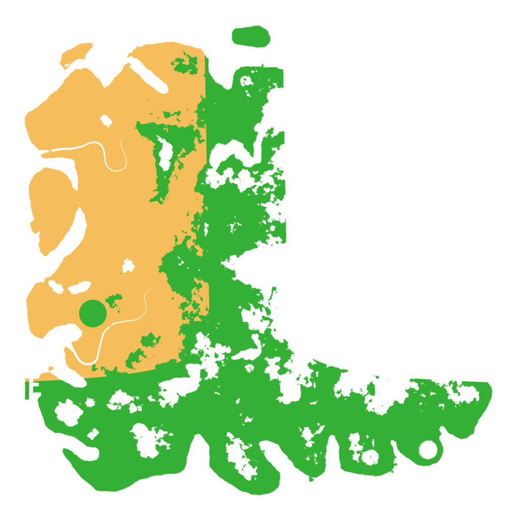 Biome Rust Map: Procedural Map, Size: 5000, Seed: 18765428