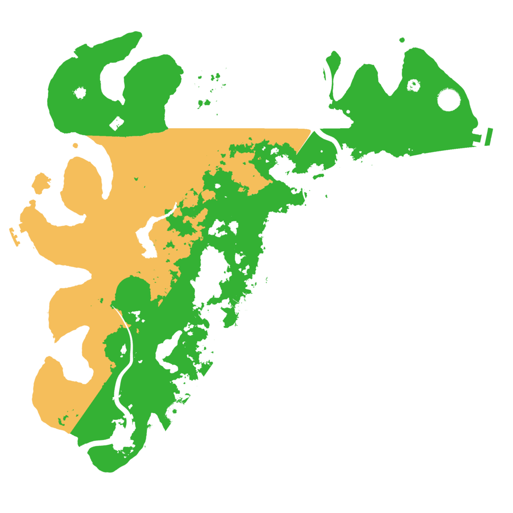 Biome Rust Map: Procedural Map, Size: 4000, Seed: 836429899