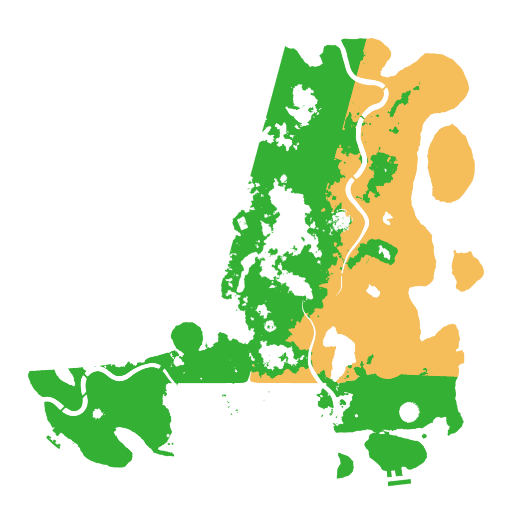 Biome Rust Map: Procedural Map, Size: 4500, Seed: 6144