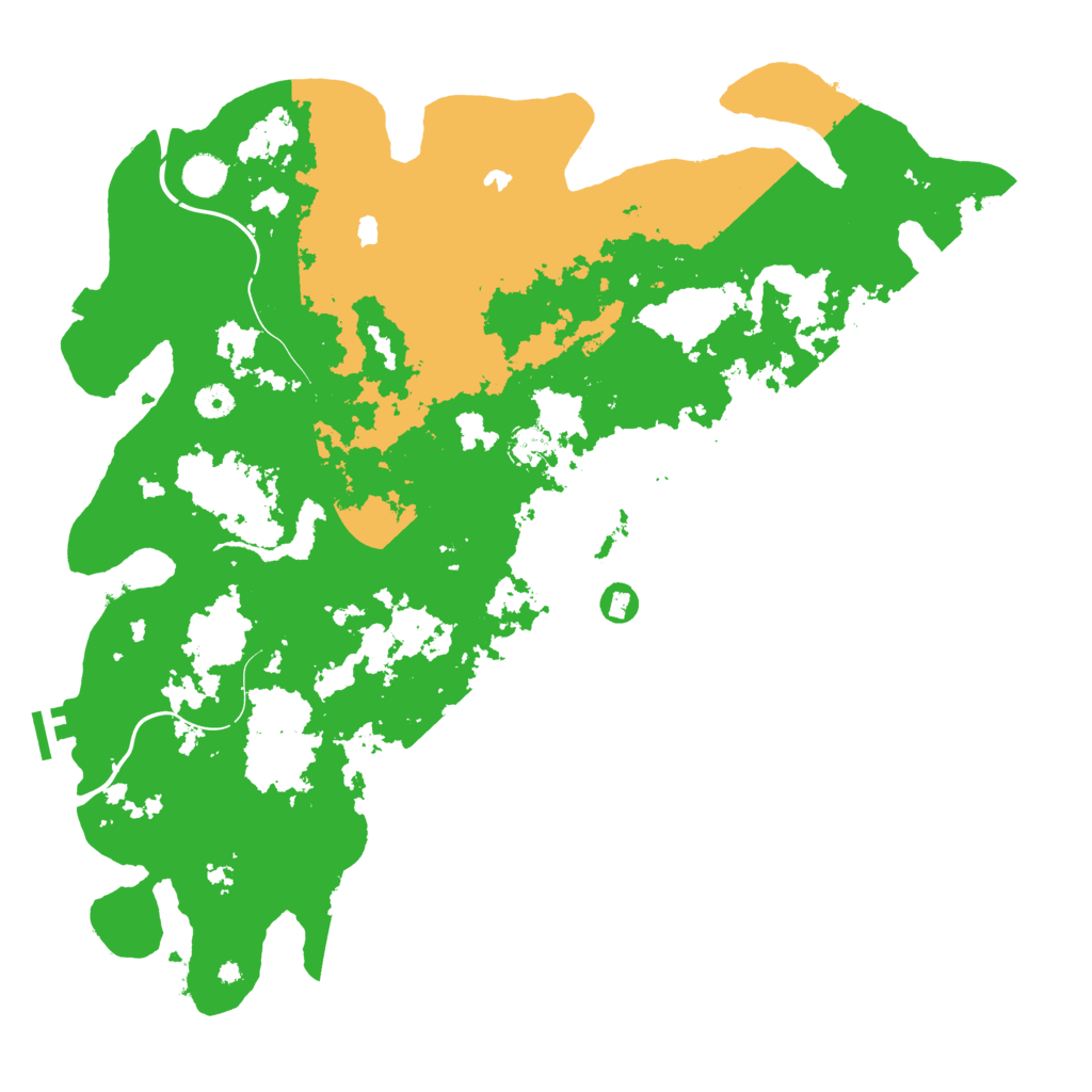 Biome Rust Map: Procedural Map, Size: 4500, Seed: 20133777