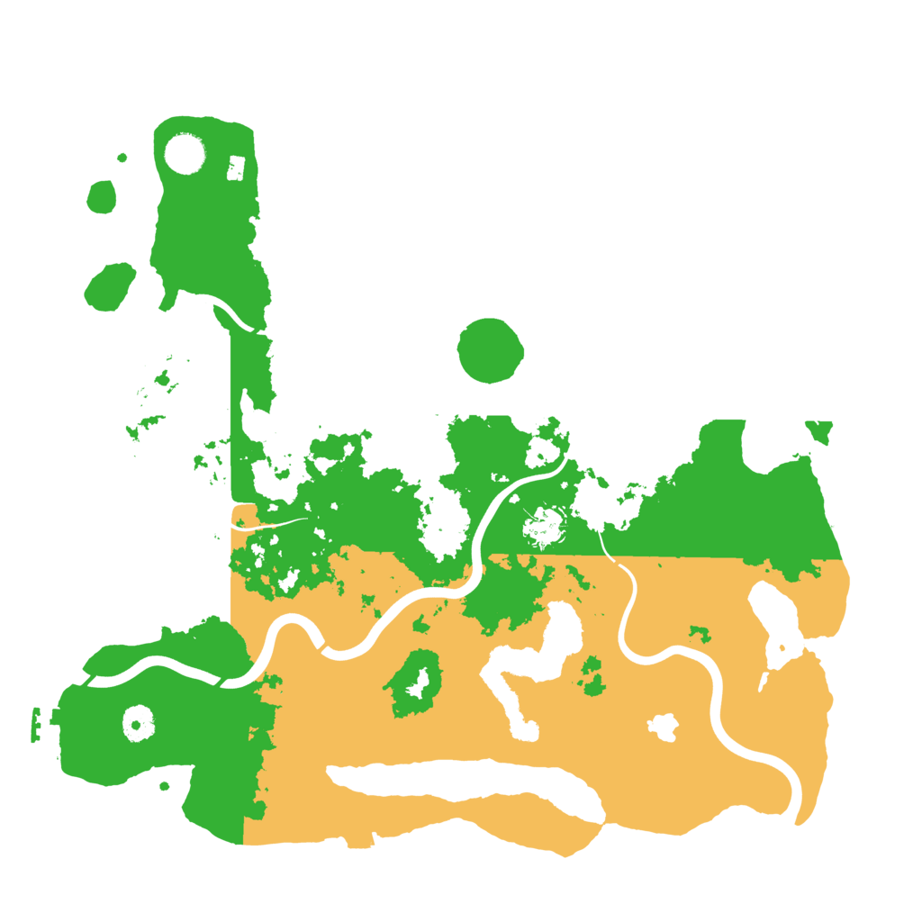 Biome Rust Map: Procedural Map, Size: 4000, Seed: 1810625638