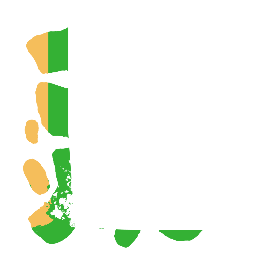 Biome Rust Map: Barren, Size: 3500, Seed: 2251623