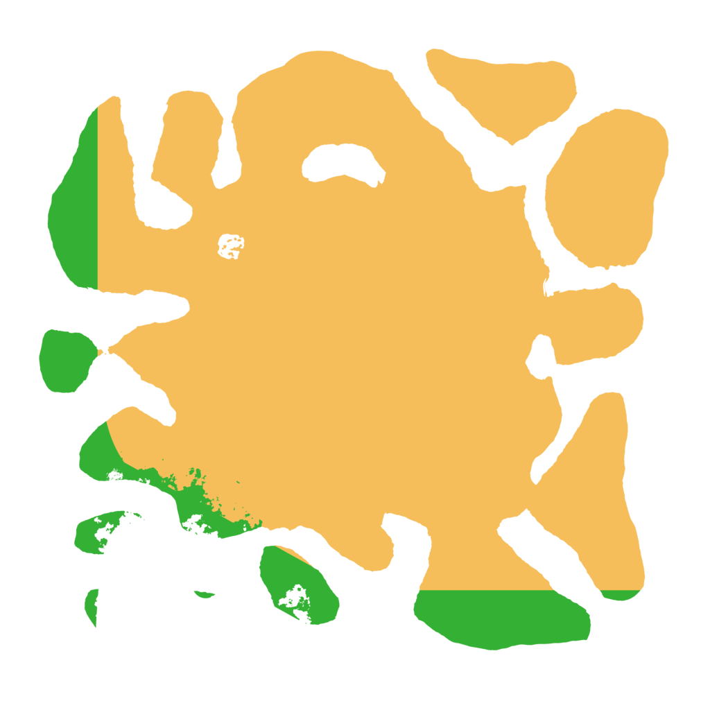 Biome Rust Map: Barren, Size: 4000, Seed: 949561541