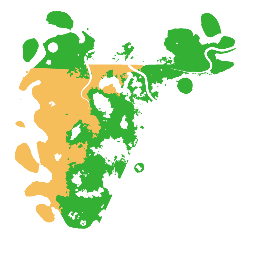 Biome Rust Map: Procedural Map, Size: 4500, Seed: 941867934
