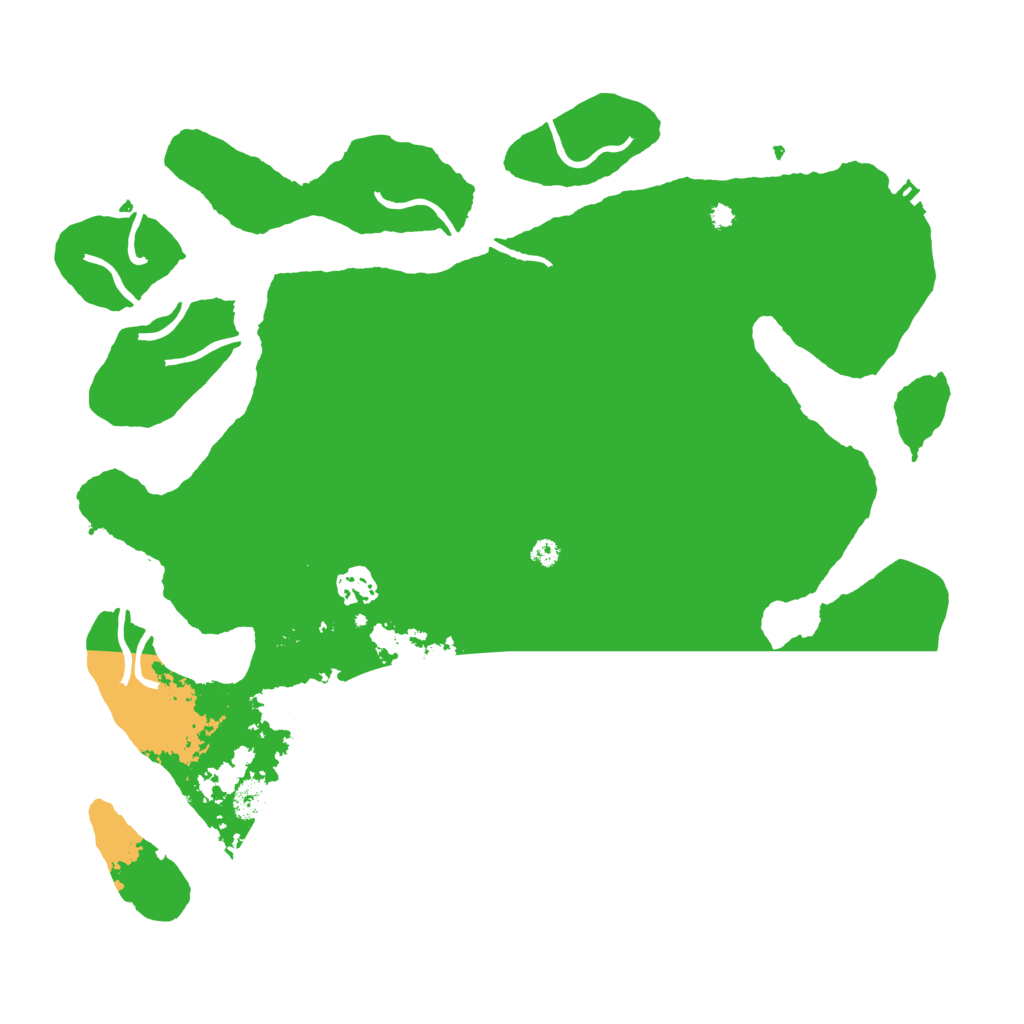 Biome Rust Map: Procedural Map, Size: 3800, Seed: 284510698