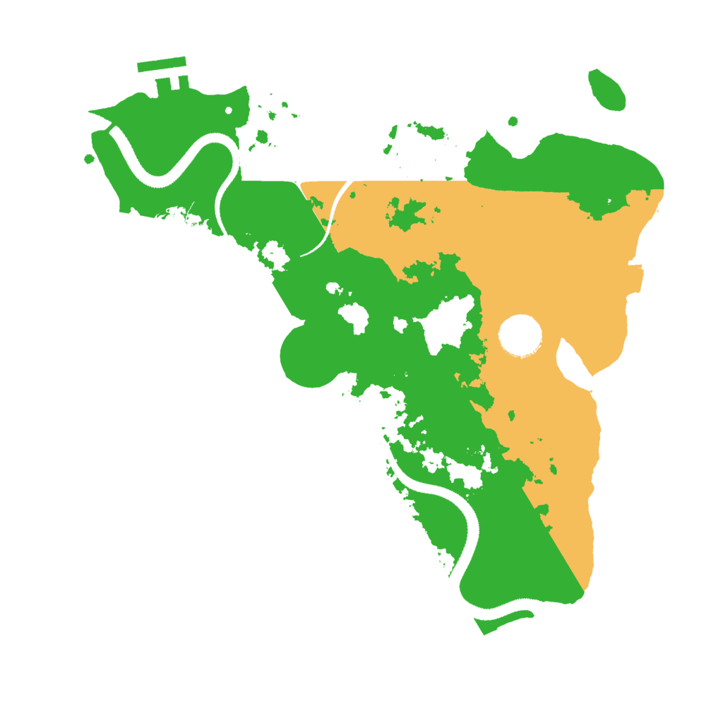 Biome Rust Map: Procedural Map, Size: 3000, Seed: 1131368559