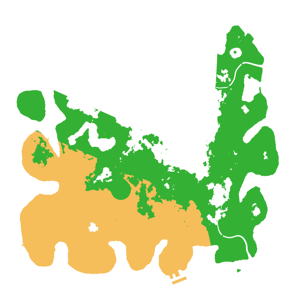 Biome Rust Map: Procedural Map, Size: 4000, Seed: 23130