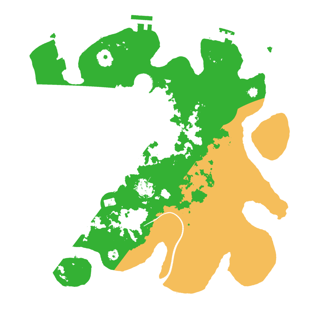 Biome Rust Map: Procedural Map, Size: 3000, Seed: 1389258987
