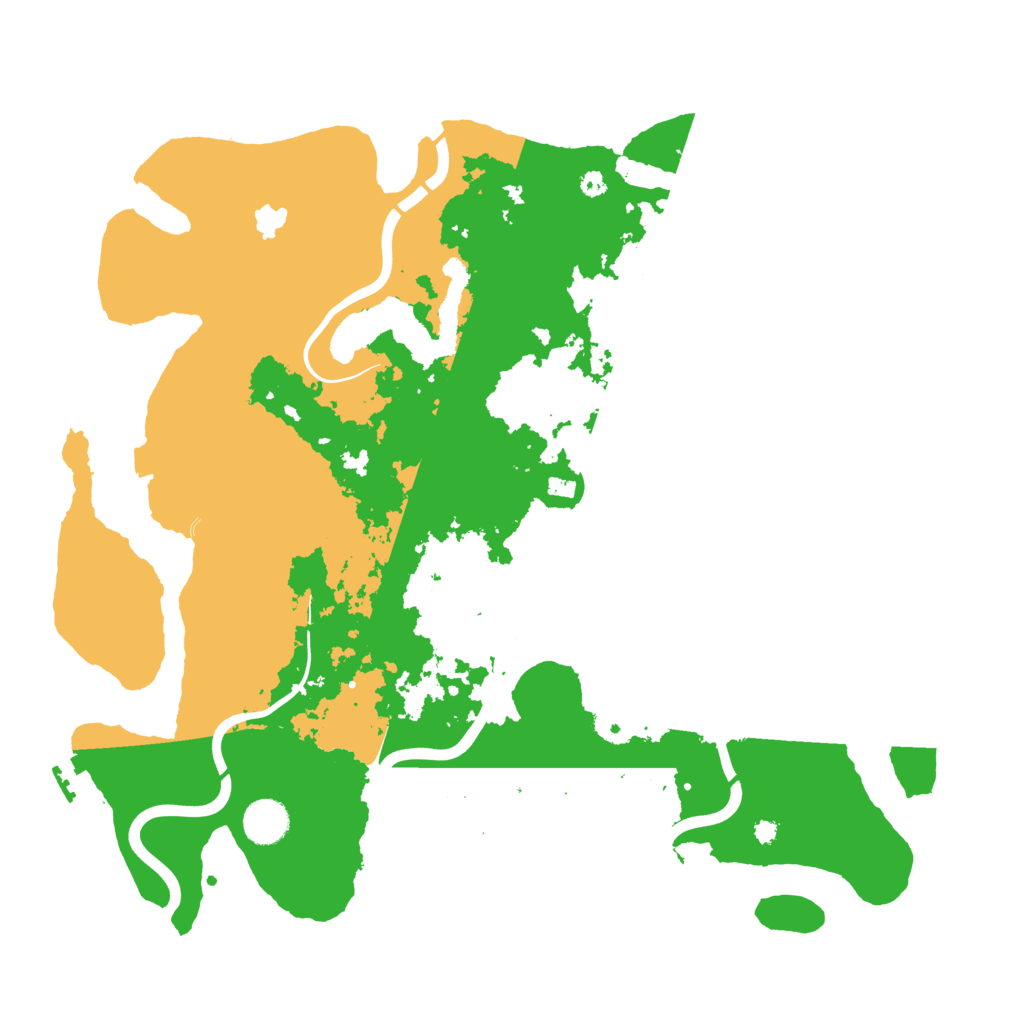 Biome Rust Map: Procedural Map, Size: 4000, Seed: 1335925811