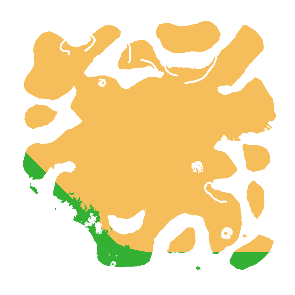 Biome Rust Map: Procedural Map, Size: 3700, Seed: 227447092