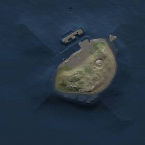 Thumbnail Rust Map: Procedural Map, Size: 1000, Seed: 914597763, 2 Monuments