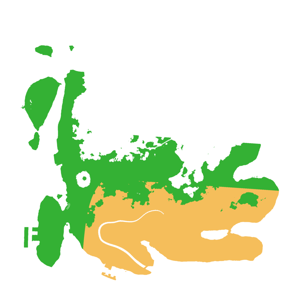 Biome Rust Map: Procedural Map, Size: 3000, Seed: 745439374