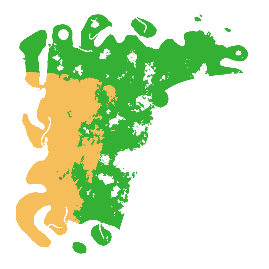 Biome Rust Map: Procedural Map, Size: 4500, Seed: 183349533