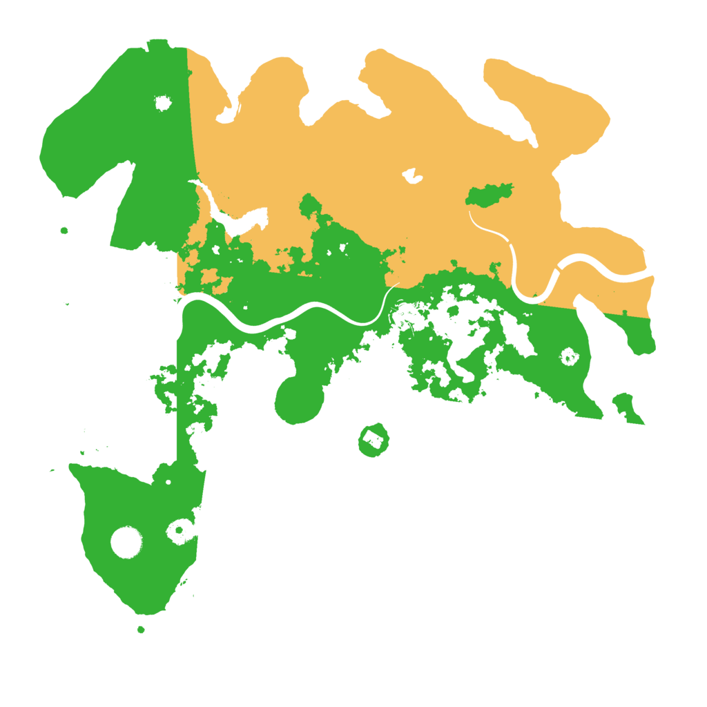 Biome Rust Map: Procedural Map, Size: 4000, Seed: 137883022
