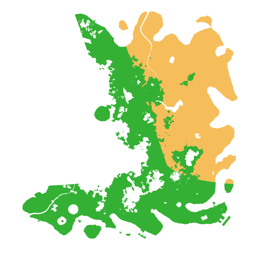 Biome Rust Map: Procedural Map, Size: 4500, Seed: 9006963