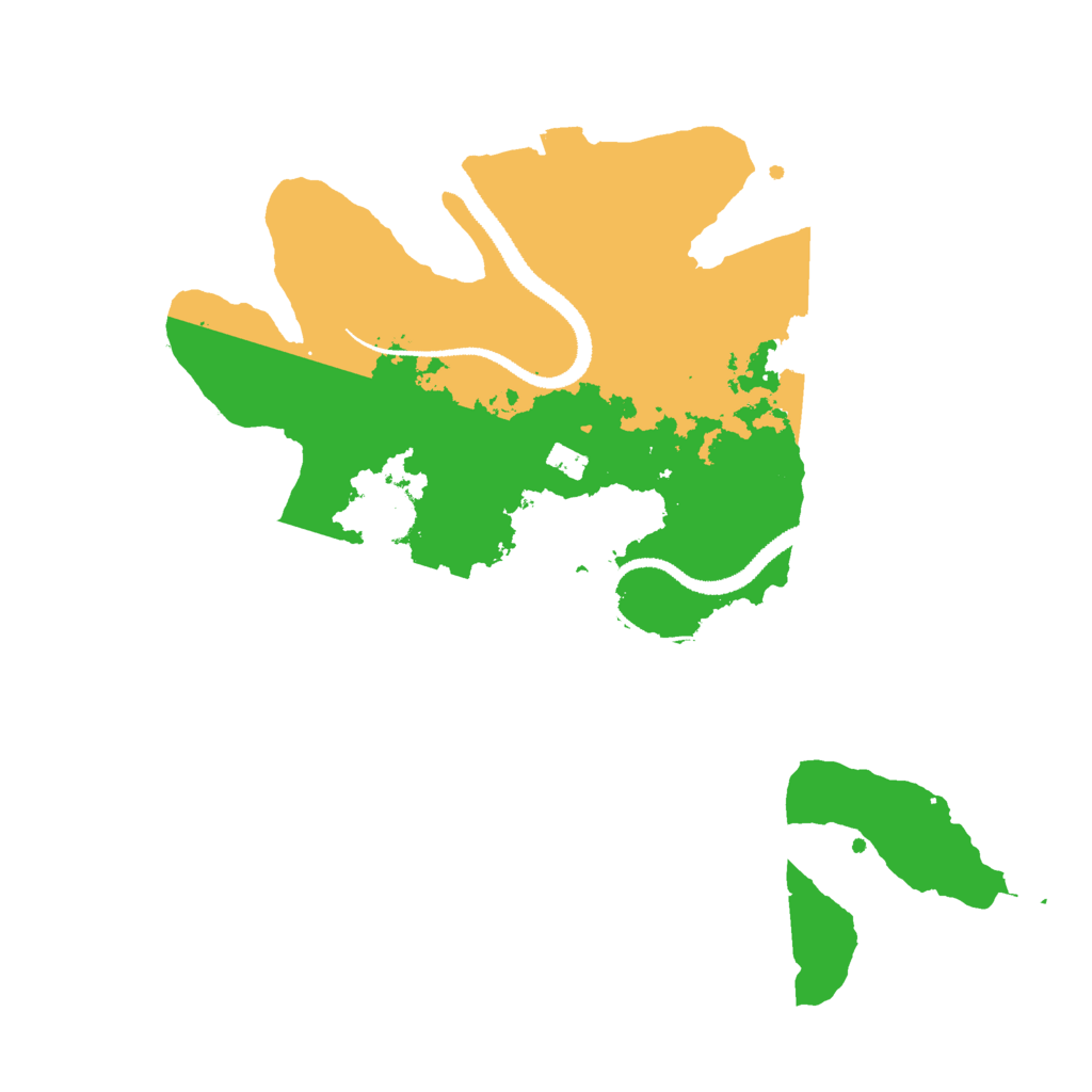 Biome Rust Map: Procedural Map, Size: 3000, Seed: 811160557