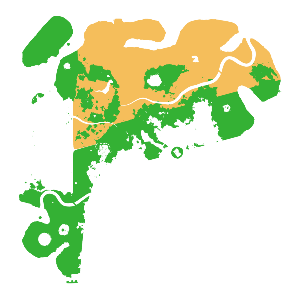 Biome Rust Map: Procedural Map, Size: 4000, Seed: 1122778503