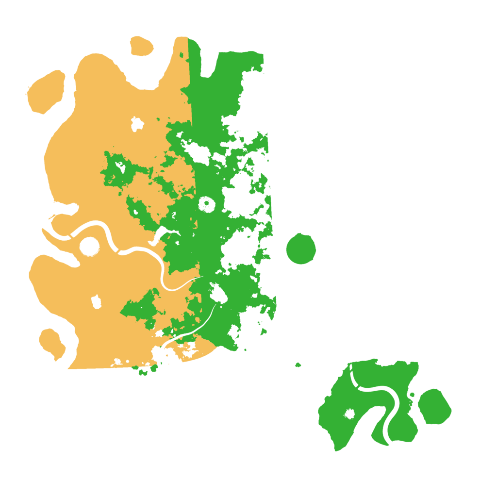 Biome Rust Map: Procedural Map, Size: 4500, Seed: 629478798
