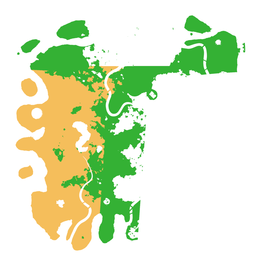 Biome Rust Map: Procedural Map, Size: 4250, Seed: 881879097