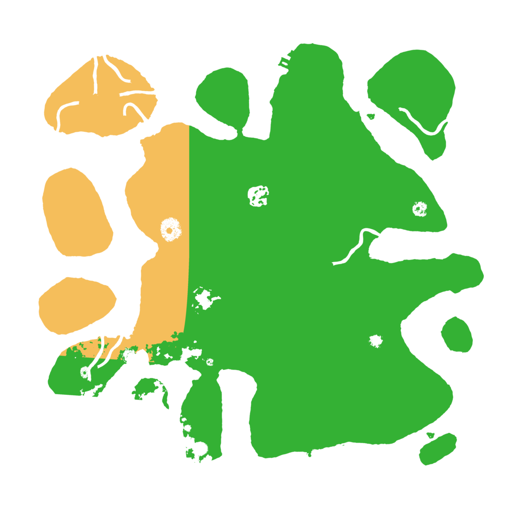 Biome Rust Map: Procedural Map, Size: 3500, Seed: 1823194088