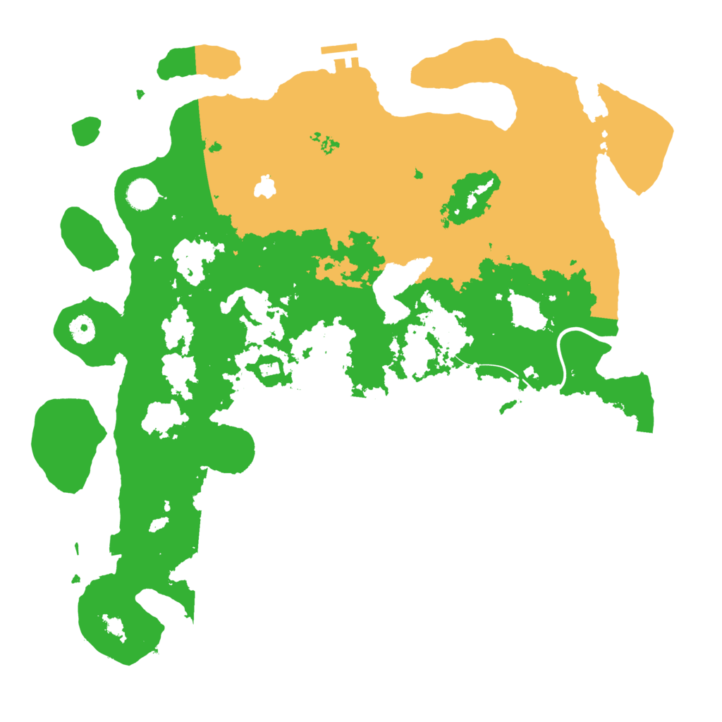 Biome Rust Map: Procedural Map, Size: 4050, Seed: 431220326