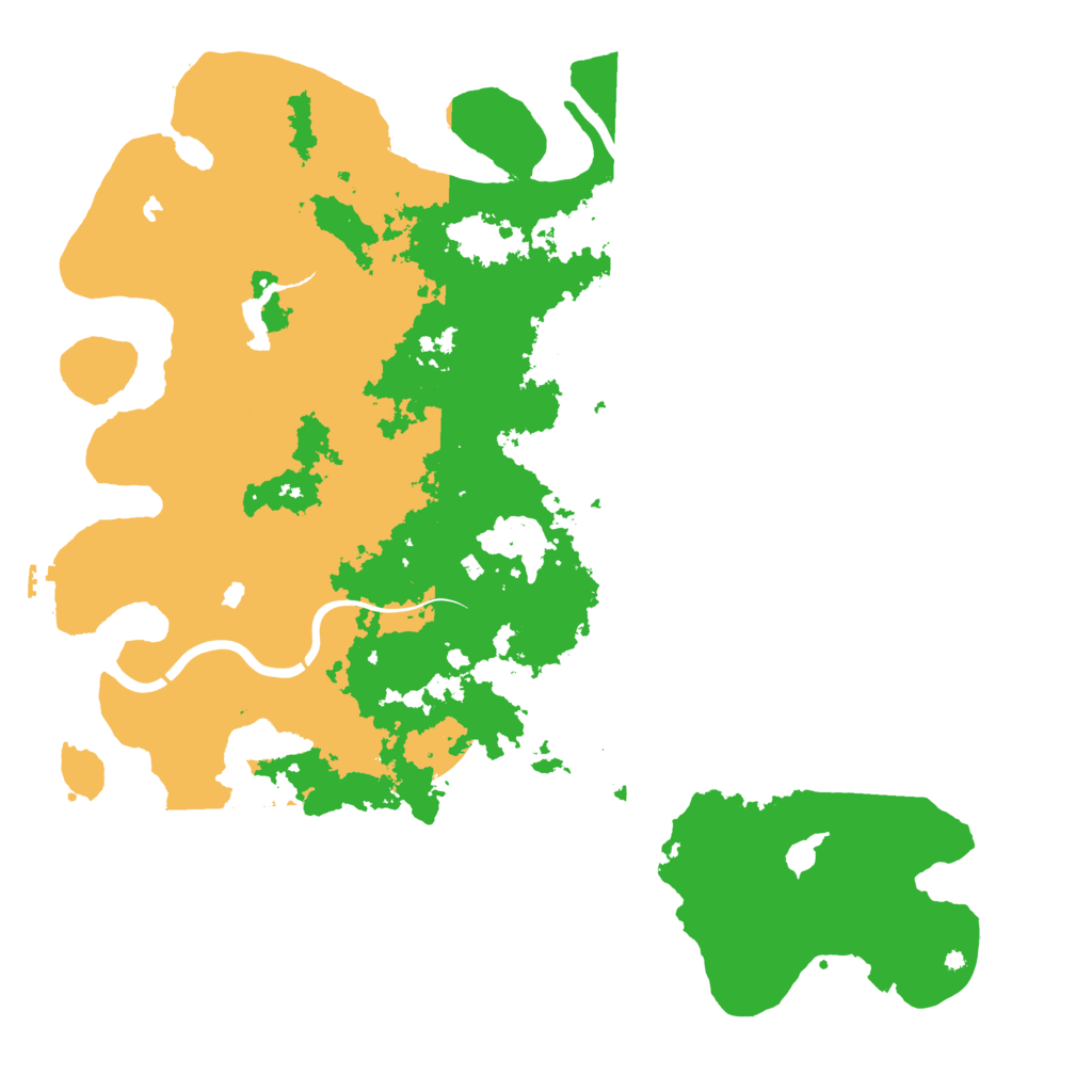 Biome Rust Map: Procedural Map, Size: 5000, Seed: 2002589561