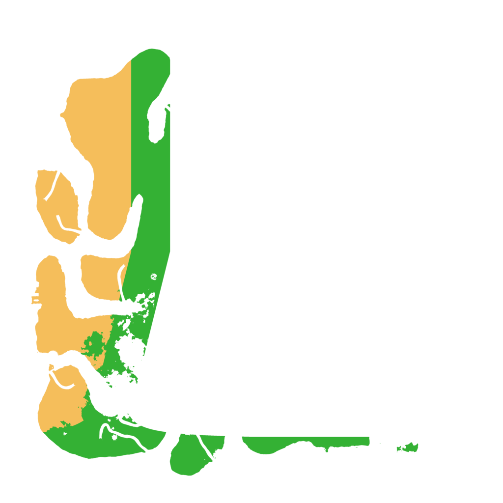 Biome Rust Map: Procedural Map, Size: 4000, Seed: 27524