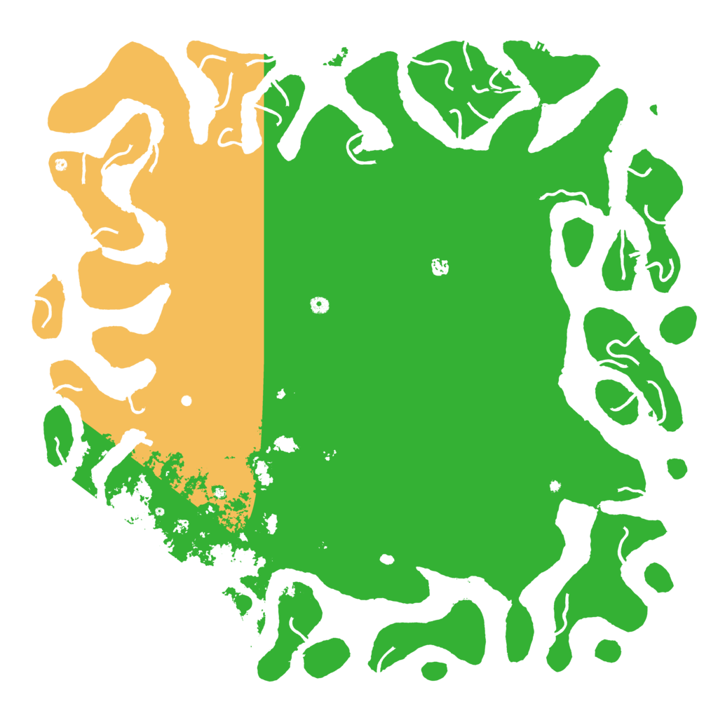 Biome Rust Map: Procedural Map, Size: 6000, Seed: 124578652