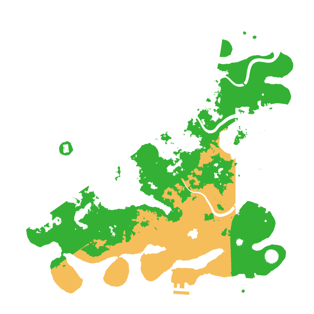 Biome Rust Map: Procedural Map, Size: 4000, Seed: 12882