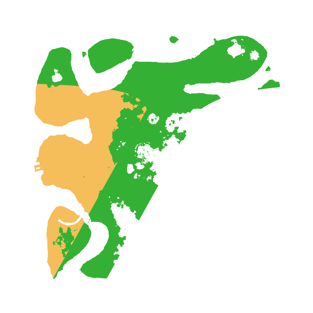 Biome Rust Map: Procedural Map, Size: 3000, Seed: 318690716