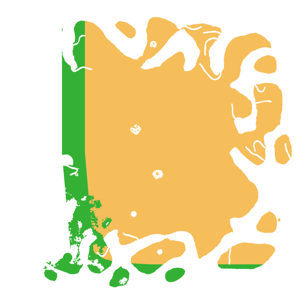 Biome Rust Map: Procedural Map, Size: 4600, Seed: 256