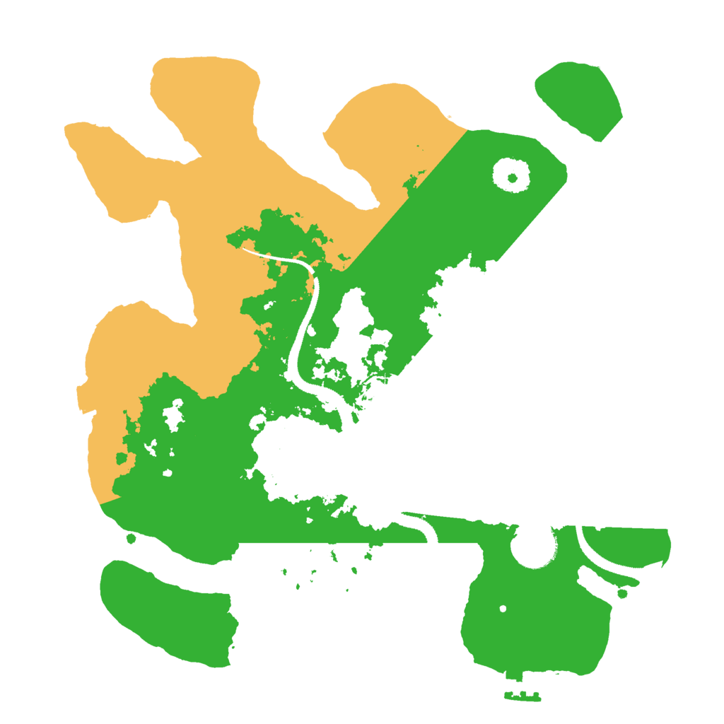 Biome Rust Map: Procedural Map, Size: 3000, Seed: 1402768774