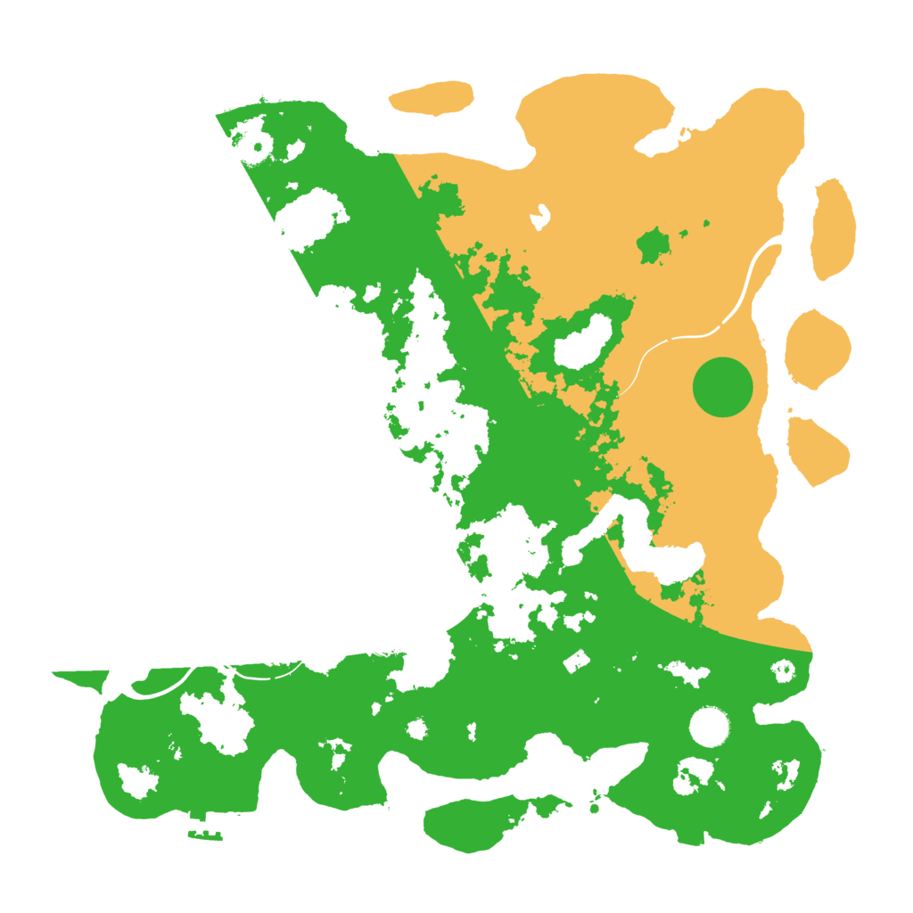 Biome Rust Map: Procedural Map, Size: 4000, Seed: 348743671