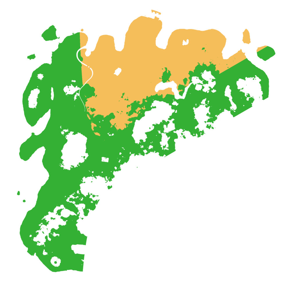 Biome Rust Map: Procedural Map, Size: 4500, Seed: 1419008519
