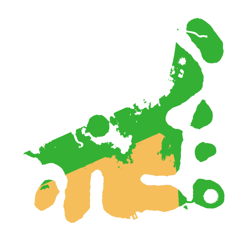 Biome Rust Map: Procedural Map, Size: 3000, Seed: 23017049