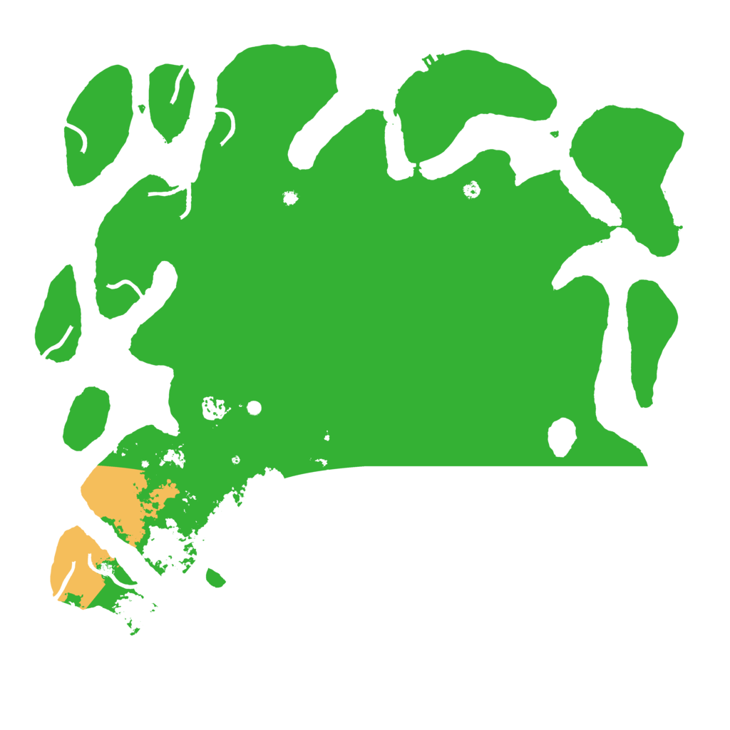 Biome Rust Map: Procedural Map, Size: 4500, Seed: 815050820