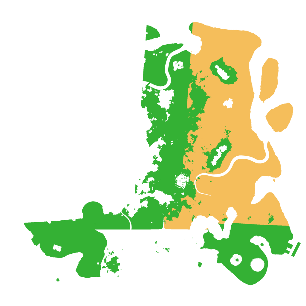 Biome Rust Map: Procedural Map, Size: 4000, Seed: 285