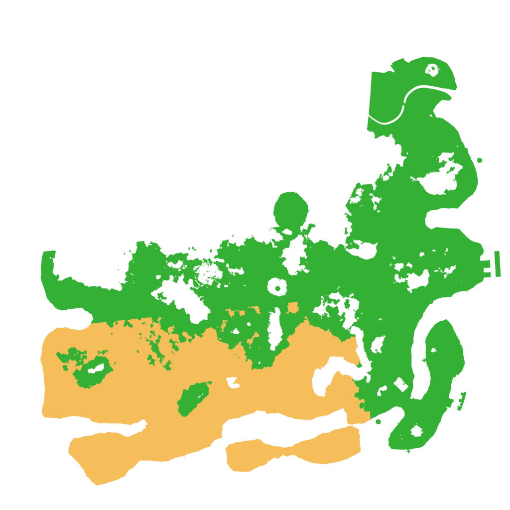 Biome Rust Map: Procedural Map, Size: 4000, Seed: 8790