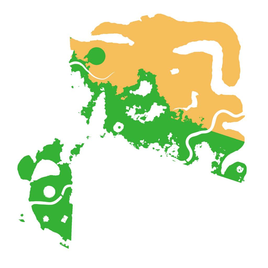 Biome Rust Map: Procedural Map, Size: 4000, Seed: 547162315
