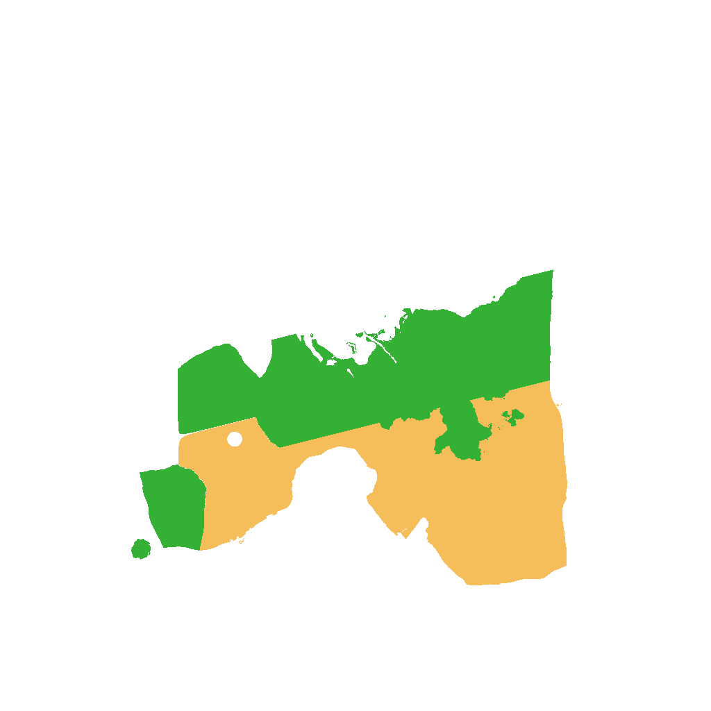 Biome Rust Map: Procedural Map, Size: 1450, Seed: 1