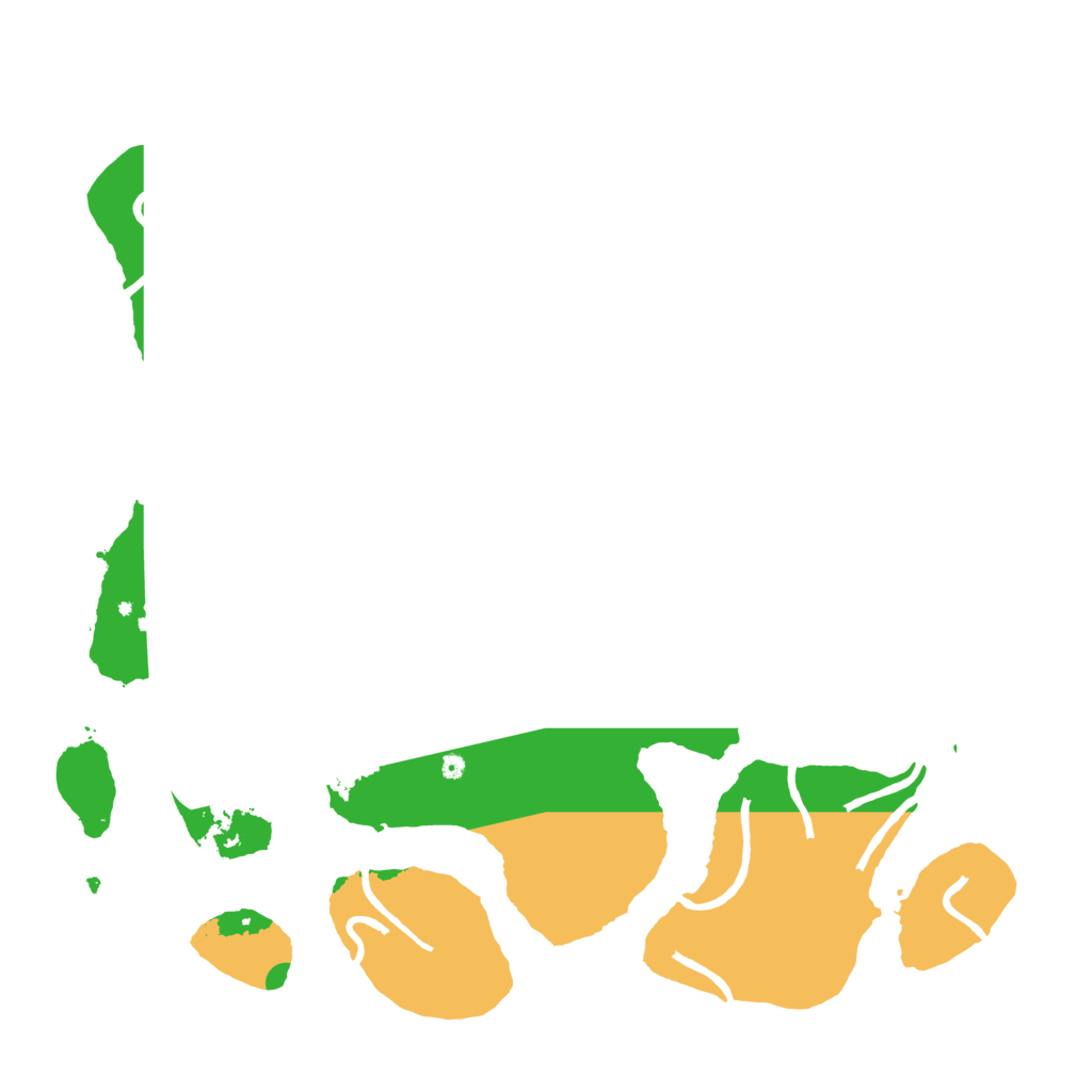 Biome Rust Map: Procedural Map, Size: 3500, Seed: 1614706685