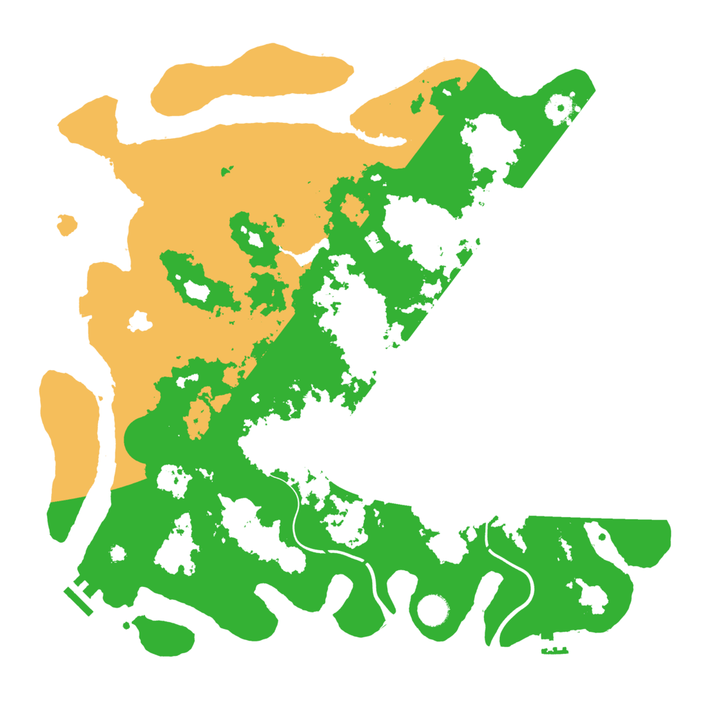 Biome Rust Map: Procedural Map, Size: 4000, Seed: 920663825