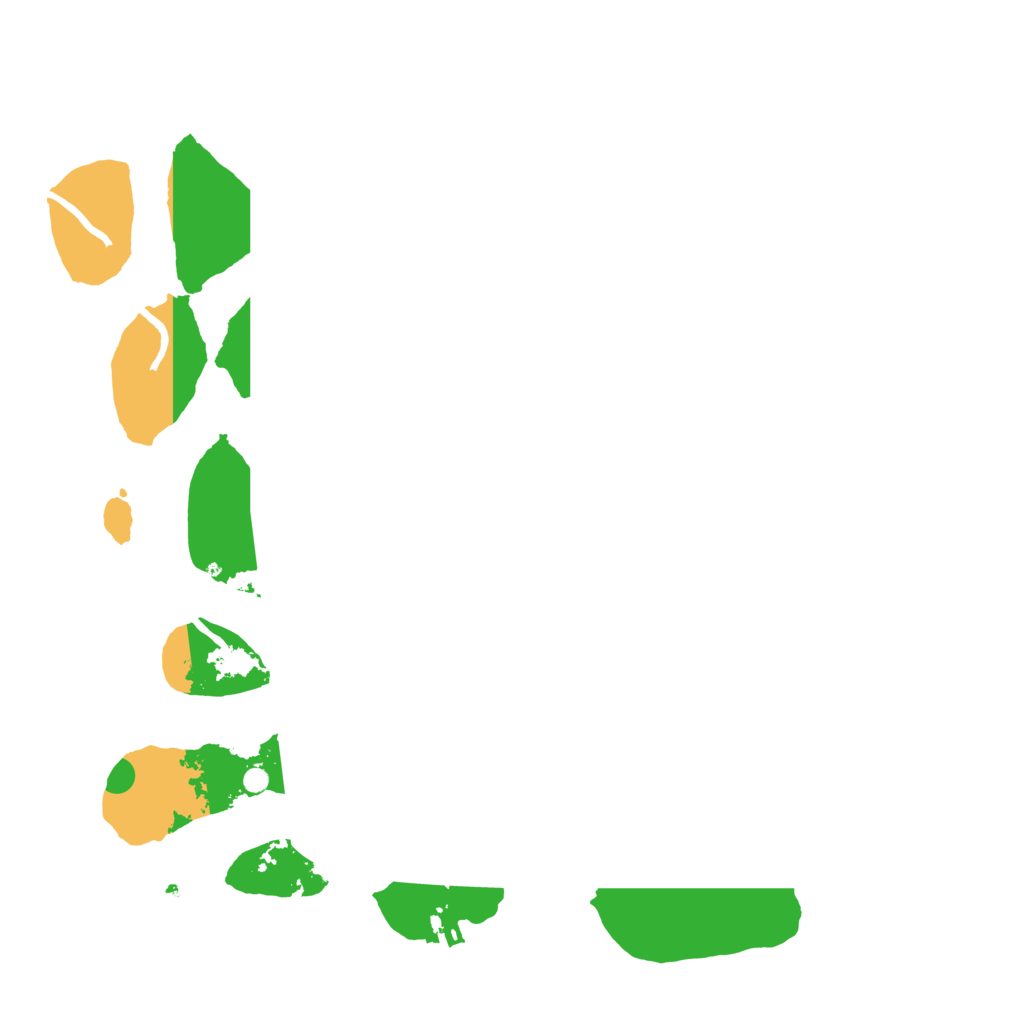 Biome Rust Map: Procedural Map, Size: 3700, Seed: 42508