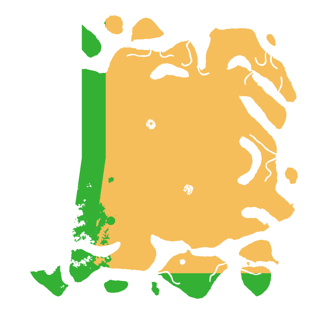 Biome Rust Map: Procedural Map, Size: 4876, Seed: 413131