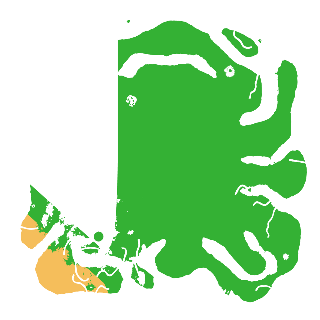 Biome Rust Map: Procedural Map, Size: 4500, Seed: 2481394