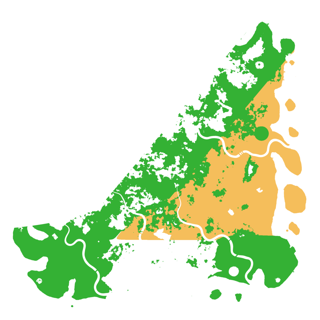 Biome Rust Map: Procedural Map, Size: 5900, Seed: 17