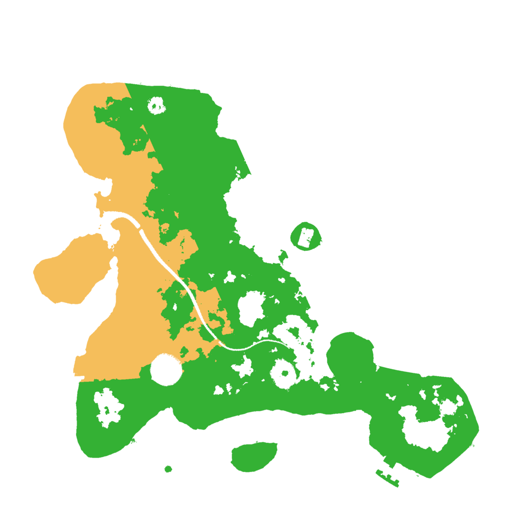 Biome Rust Map: Procedural Map, Size: 3000, Seed: 992286